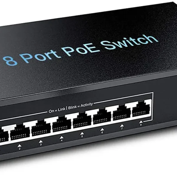 POE Switch 8 Port 10/100