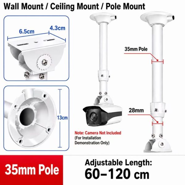901S - Straight Adjustable 1.2 Meter
