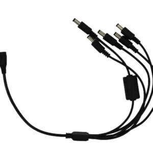 CCTV-Cable-Connector-1-DC-Female-to-5-Way-DC-Male-Lead