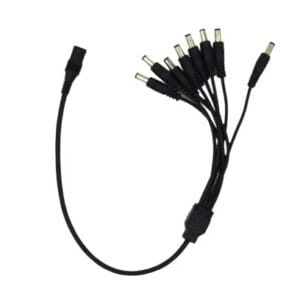 CCTV-Cable-Connector-1-DC-Female-to-8-Way-DC-Male-Lead