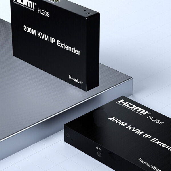 HDMI IP Extender 200 Meter KVM - Includes 5 Volt Adapters
