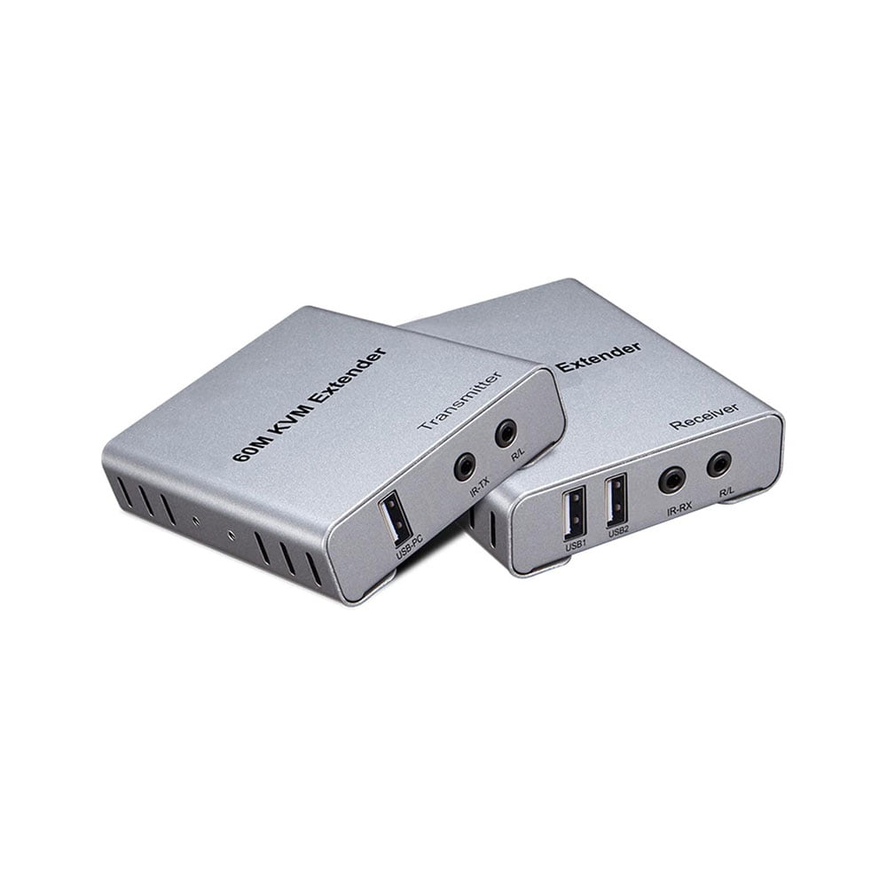 HDMI Extender KVM - 60 Meter - Includes 5 Volt Adapters