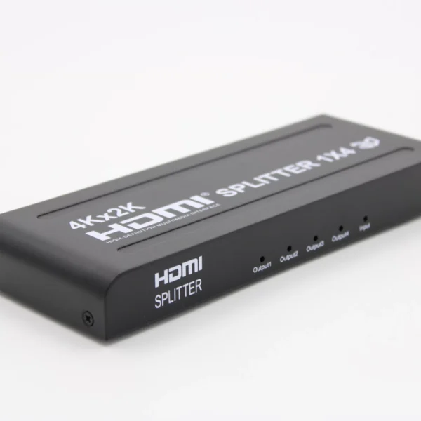 HDMI Splitter 4 Port Model B - White Box - Include 5 Volt Adapter