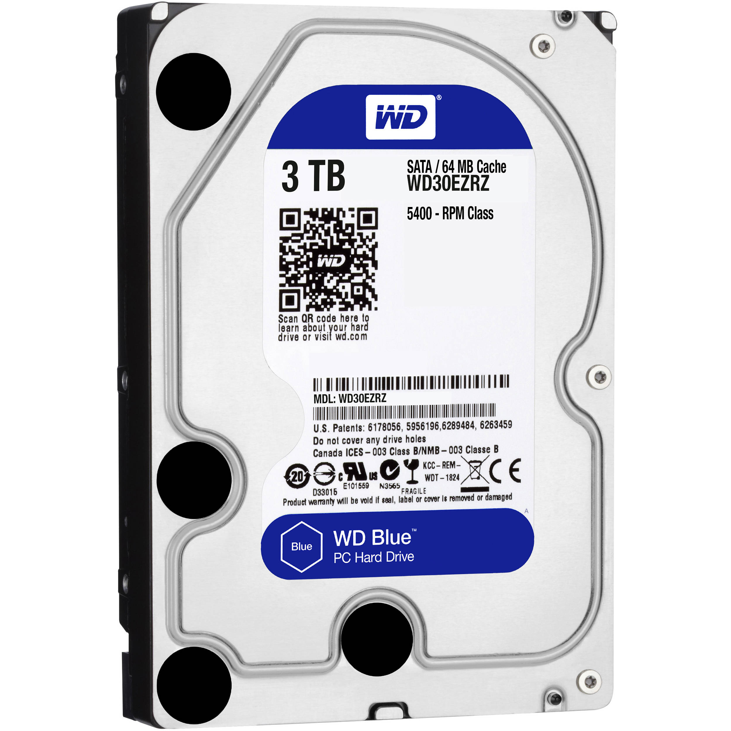 3 Terabyte Hard Drive - 3.5 Inch