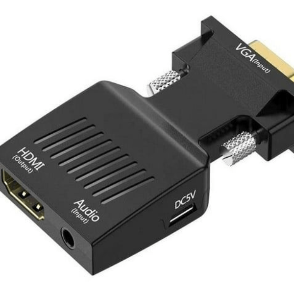 VGA TO HDMI Connector - USB Powered