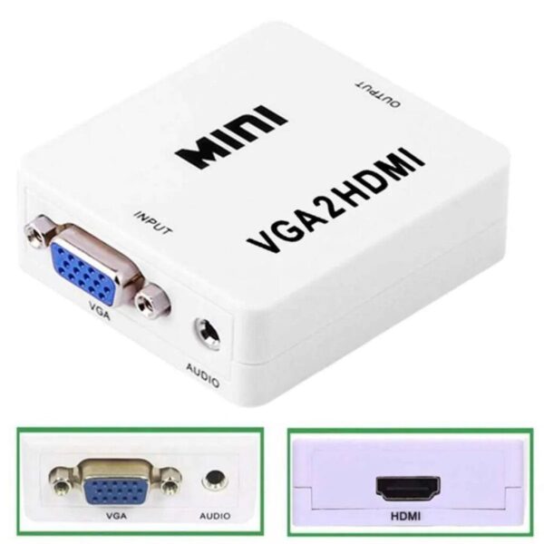 VGA to HDMI Mini Converter