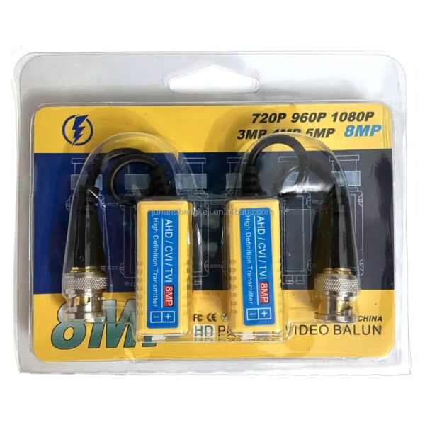 Video Balun - AHD - CVI - TVI