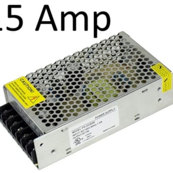 15 Amp Supply without Casing – 12 Volt - 30 Days Guarantee