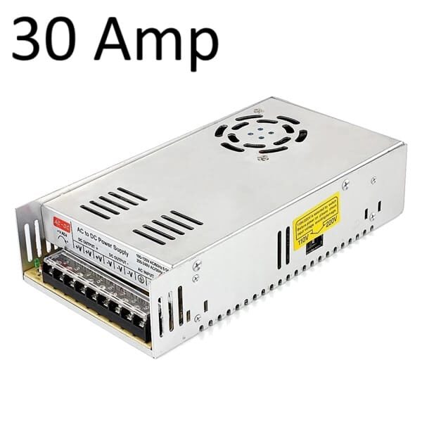 30 Amp Power Supply without Casing – 12 Volt - 30 Days Guarantee