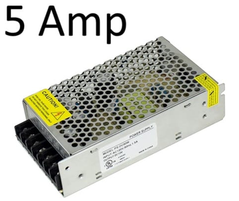 5 Amp Power Supply without Casing – 12 Volt - 30 Days Guarantee