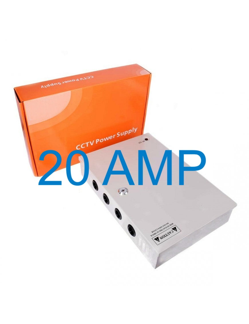 20 Amp + Casing + Fuses - 12 Volt