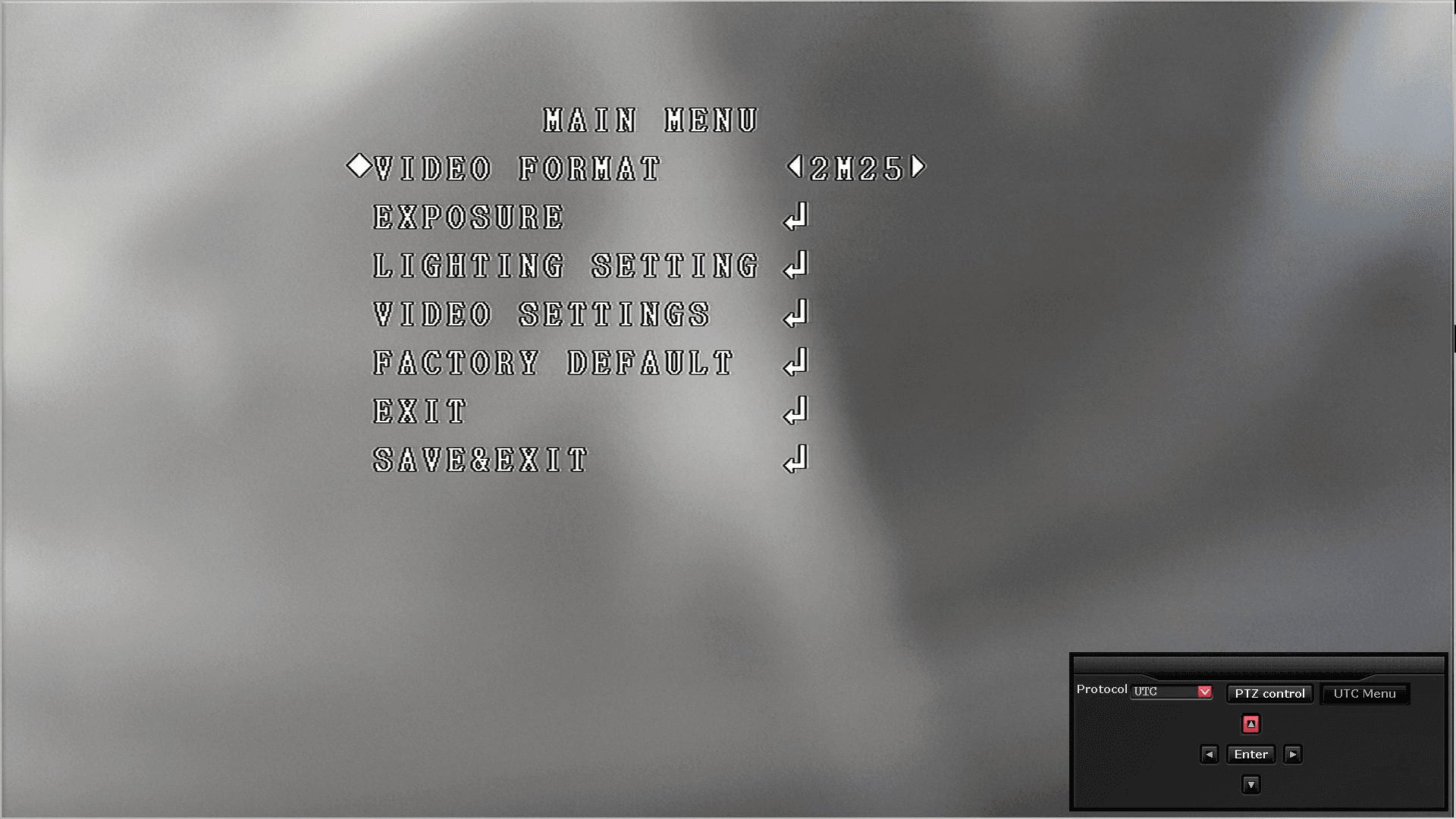 LZ DVR - Hybrid Light Colour at Night Setting - 04 - Camera Main Menu