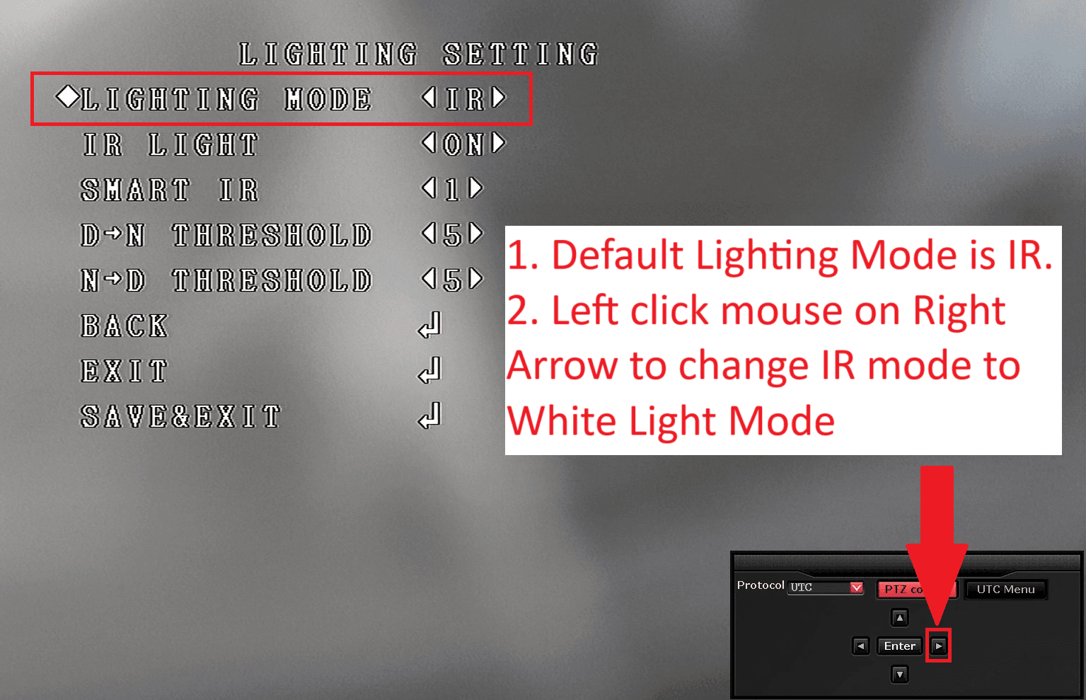 LZ DVR - Hybrid Light Colour at Night Setting - 06 - IR to White Light