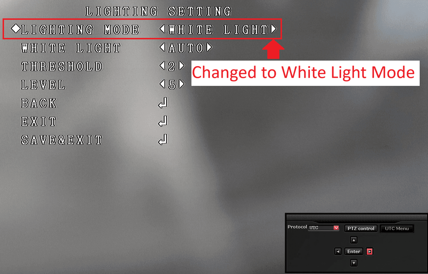 LZ DVR - Hybrid Light Colour at Night Setting - 07 - White Light Mode