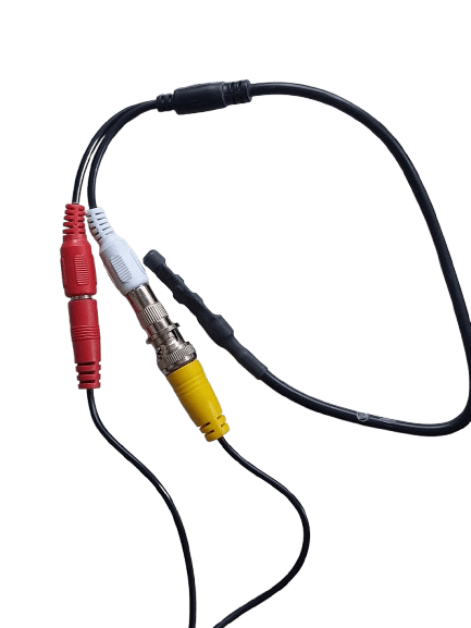 RG59 Ready Made Cable - Microphone Connected onto RG59 Cable