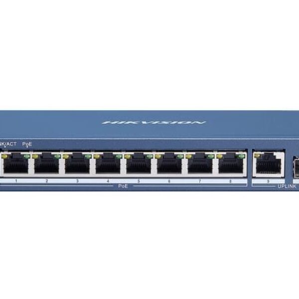 Hikvision 8 Port Gigabit Unmanaged POE Switch - DS-3E0510P-E(O-STD)