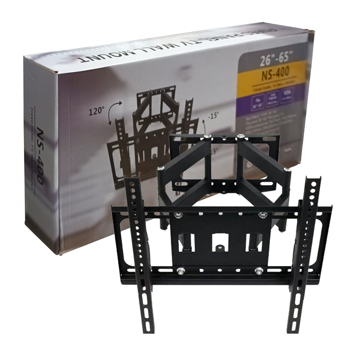 Adjustable Wall Mount - 26 - 65 inch - NS-400 - Image 2