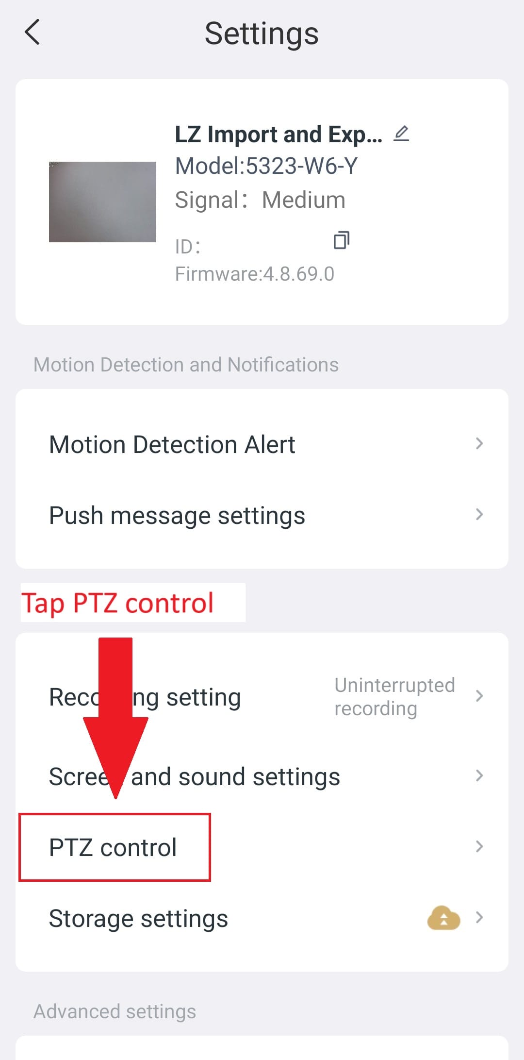 Eseecloud - Preset Cruise Control - Settings - Tap Cruise Control