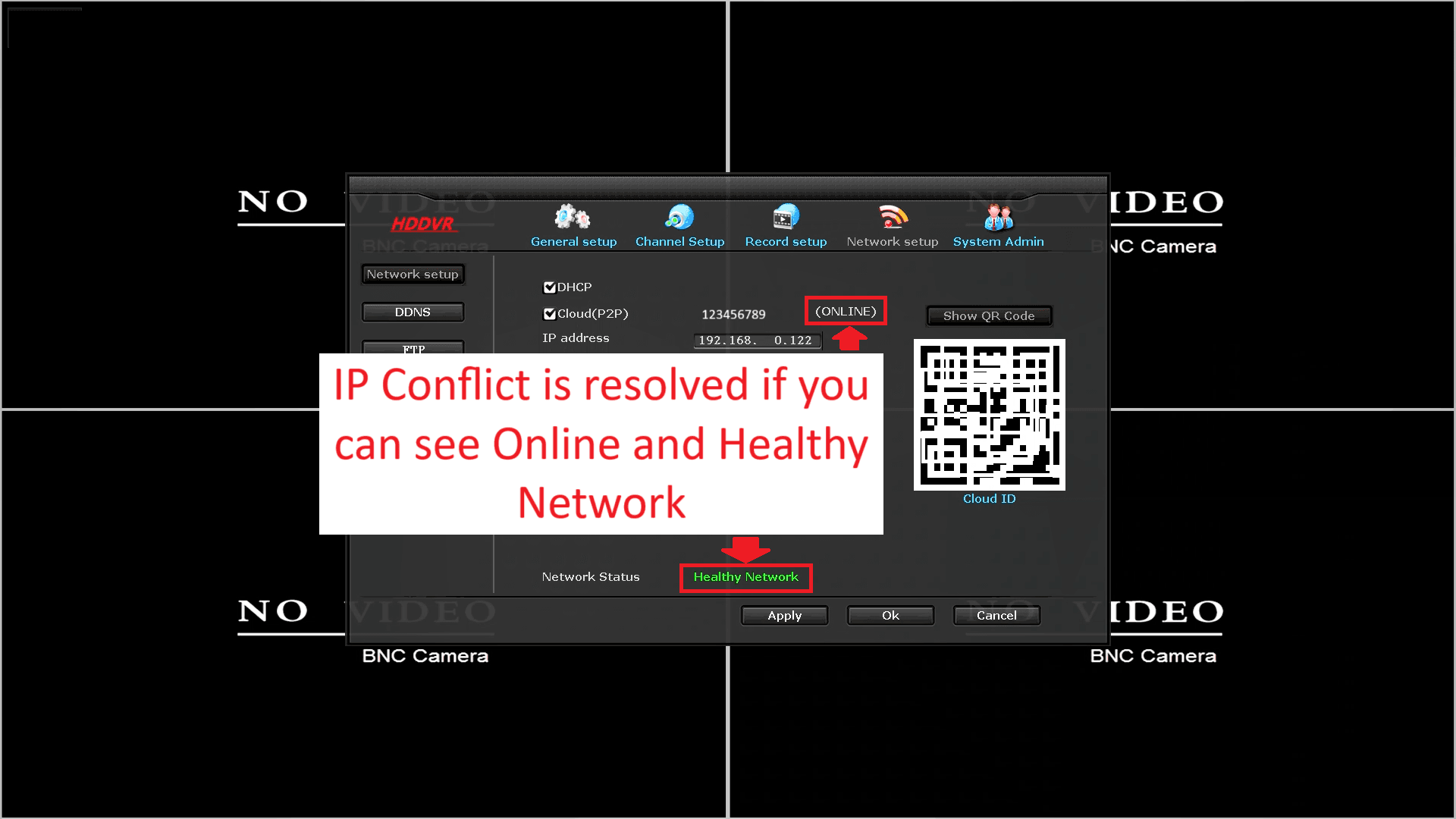 LZ DVR - IP Conflict - Resolved