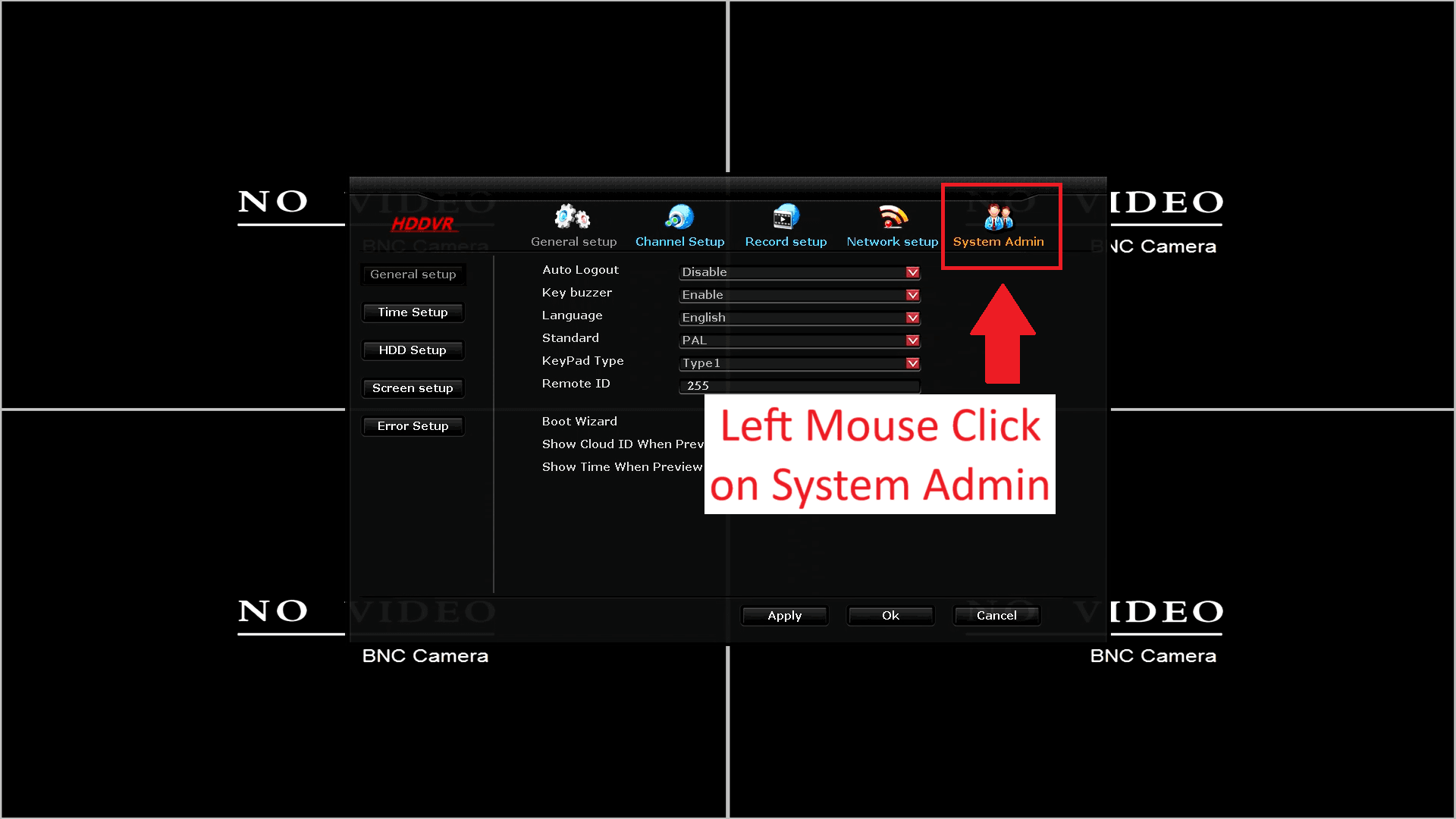 LZ DVR - IP Conflict - System Admin