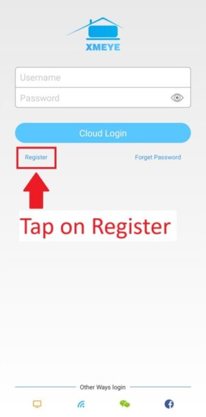 xMeye - Tap Register