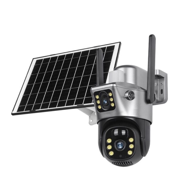 V380 Solar WIFI Dual Camera