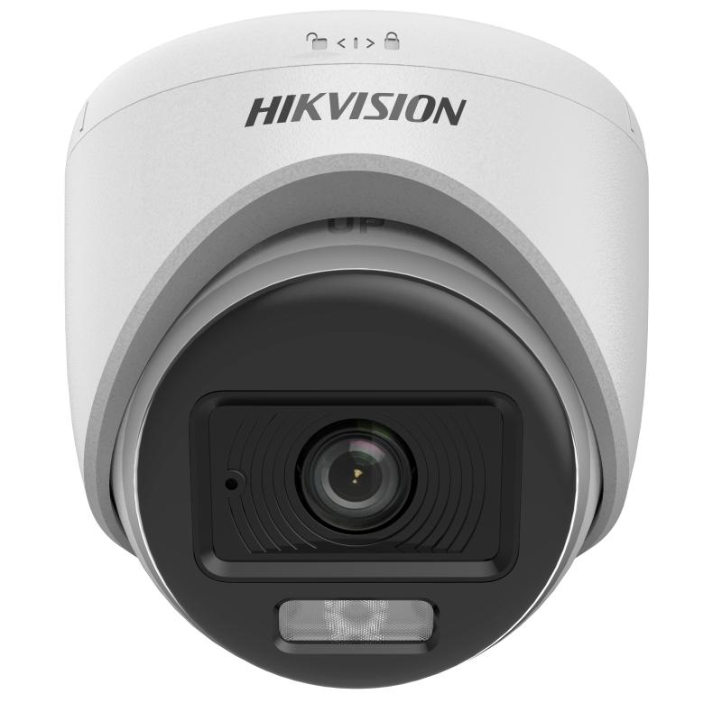 Hikvision Dome 2 Megapixel 2.8mm Smart Hybrid Light with ColorVu Indoor - Model DS-2CE70DF0T-LPFS