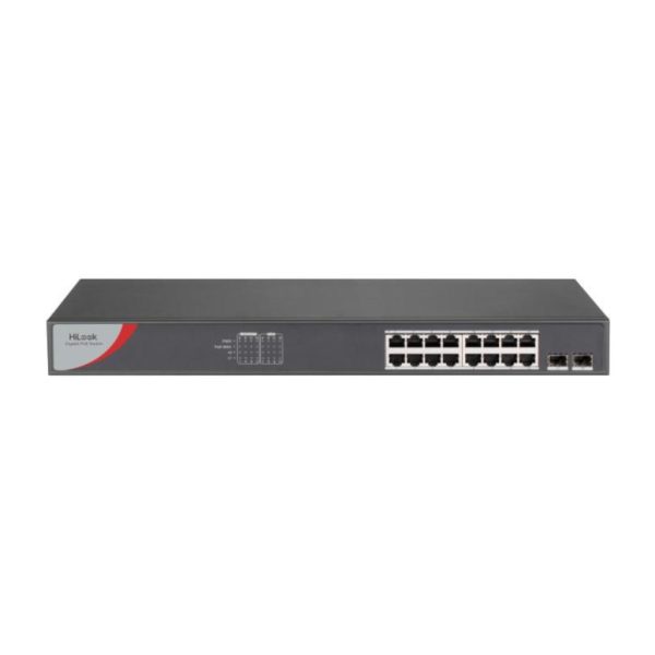 Hilook 16 Port Gigabit Unmanaged POE Switch - Model NS-0518P-125