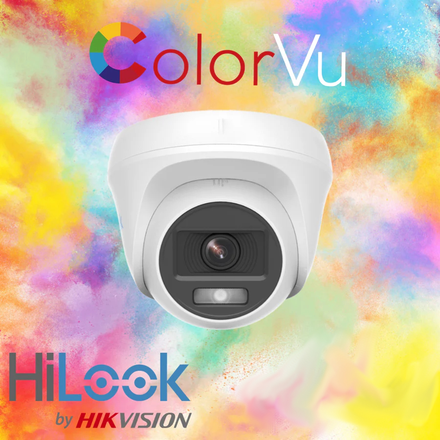 Hilook Dome ColorVu Lite 2 Megapixel - 2.8mm - THC-T129-P
