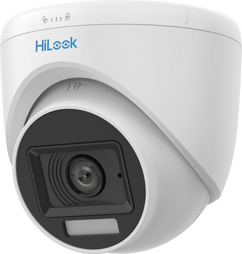 Hilook Dome + Audio – Smart Hybrid Light - THC-T129-LPS – 2 Megapixel – 2.8mm